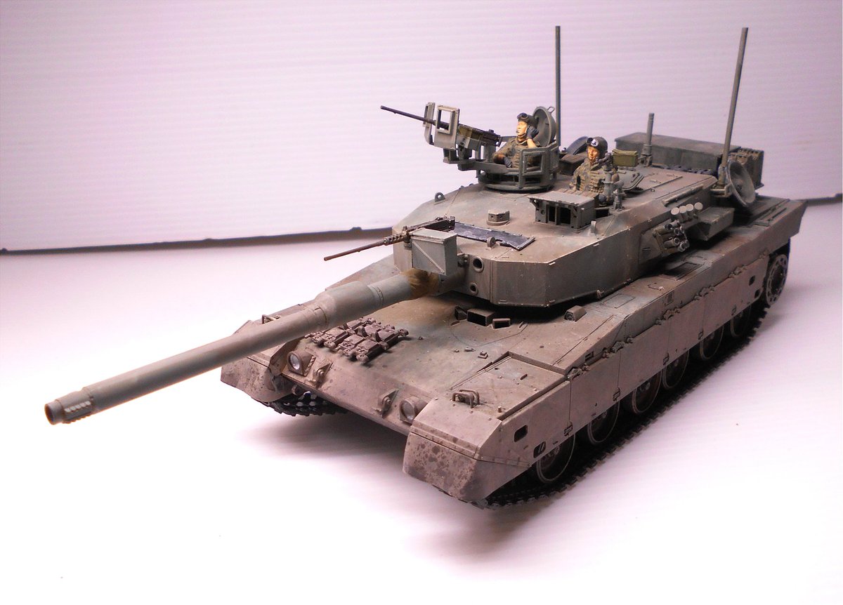 鬼火6equj5 Ar Twitter 90式戦車改 特地仕様 完成しました Https T Co Izydrtxdls Twitter