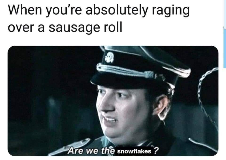 gemsy's tweet photo. 😂😂😂 #vegansausagerolls https://t.co/IQMxBZZL1V