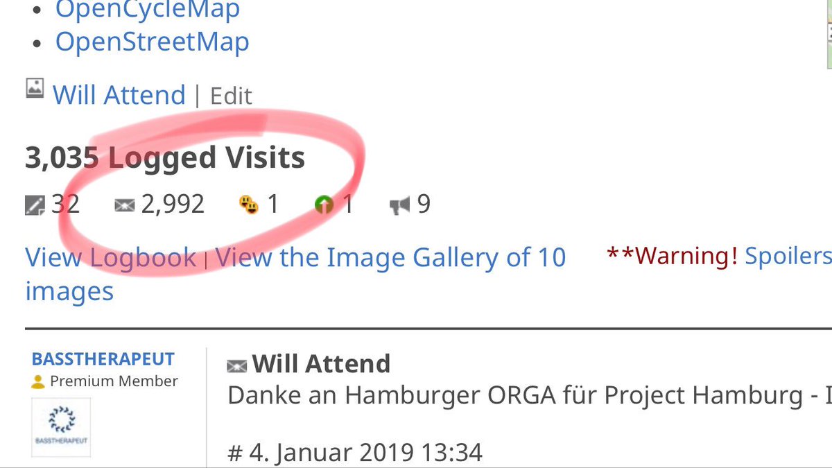 gcProjectEvents's tweet image. Ab 3.000 „Will Attends“ ändert Groundspeak das Logo von Mega zu Giga. Man munkelt, es könnte heute soweit sein.
Wer wird wohl den “Schalter” umlegen und den 3.000 WA loggen.
(P.S. Das Logo ändert sich nicht automatisch, sondern wird manuell geändert. Das kann ggf. etwas dauern)
