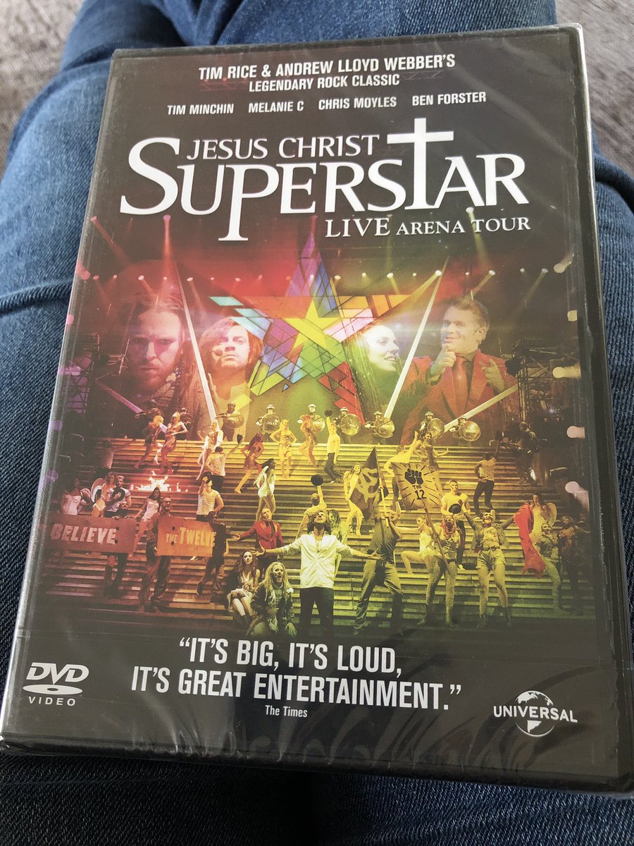 Came in the post today 🎉👍 Going to get a regular fix of @GiovanniSpano5 now! #everythingsalright #jesuschristsuperstar