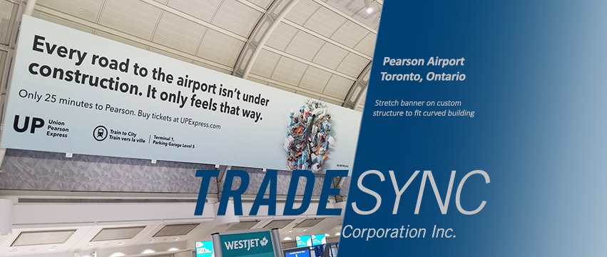 Trade Sync On Twitter Stretch Banners Custom Frame And