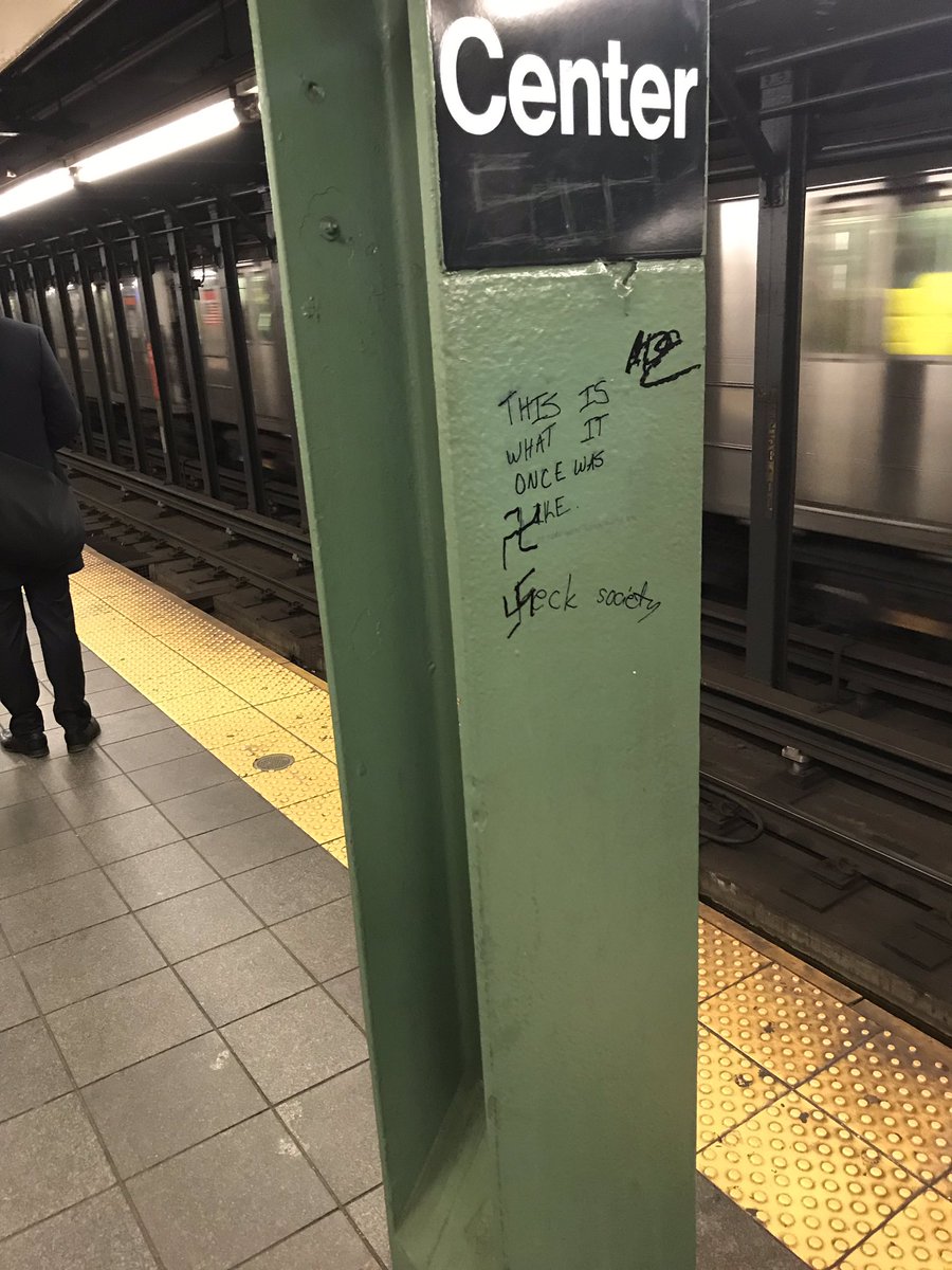 MattStein7's tweet photo. @NY1 @JamieStelter Lincoln center downtown 1 station this morning. Awful way to start the day https://t.co/dCJuuBftd4
