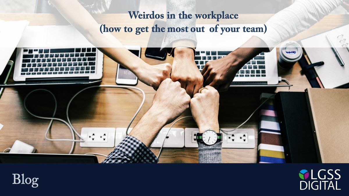 lgssdigital's tweet photo. Cracking blog from our senior dev on how to motivate the weirdos in your workplace https://t.co/4IfnwekAUE #FridayMotivation #DigitalTransformation #leadershipcoaching #swnd https://t.co/HMYHGS04Y6