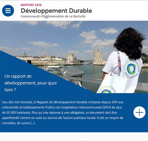 AggloLR's tweet photo. 100% dématérialisé, le Rapport développement #durable 2018 de l’Agglomération montre comment la nouvelle donne #énergétique, #écologique et #économique oriente ses politiques publiques et modalités d’action.
👉https://t.co/Ta2wUO68Kr
#LaRochelle #LRTZ #zerocarbone https://t.co/Ty3mt9rpu6
