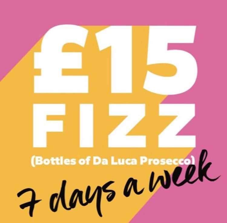 FizzEdinburgh's tweet image. Back to work &amp;amp; back to reality. Going dry for the month is just being cruel on yourself. For those remaining off the wagon in January bottles of Da Luca Prosecco are only £15 here at Sygn Bar. Perfect for new year catch up with friends 🍾🥂🍾🥂🍾