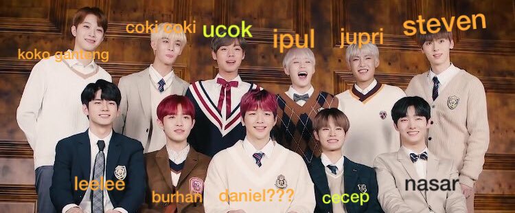 [Bro] masa tadi gue nyuruh temen non-kpopers buat namain nama memb wanana. untung yang bener cuma daniel :-)