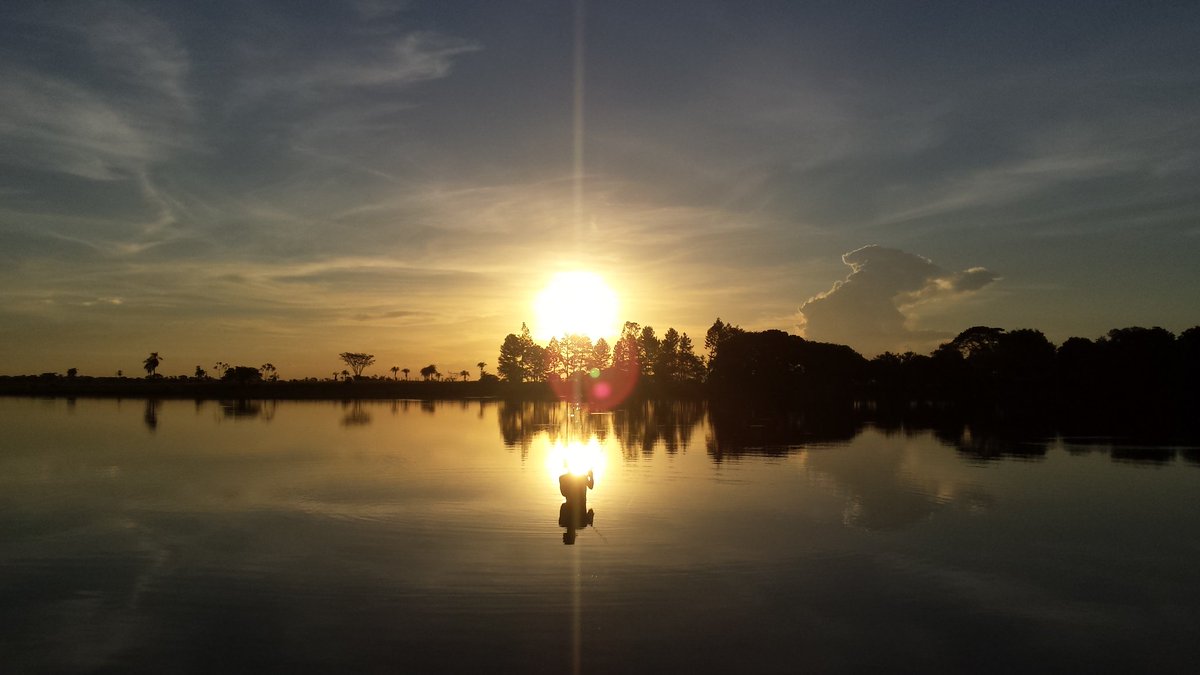 Um belo entardecer em Mato Grosso do Sul
