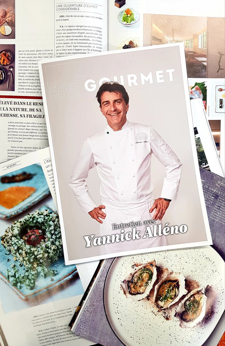 Nouvelle formule, nouvelle maquette et encore plus de découvertes, Le Petit Gourmet vous souhaite une heureuse année 2019.
Merci à <a href="/Chef_YAlleno/">Yannick Alléno</a> de nous avoir accordé cet entretien pour ce 82ème numéro du petit gourmet .
#BonneAnnee2019