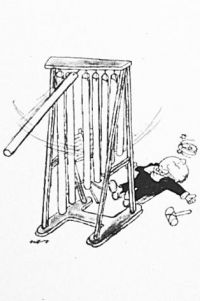 Metronaut_App's tweet image. Percussionnist is a risky job! 😜 Happy Monday everyone! 🎶 #classicalmusic #musicjoke #MondayMotivation