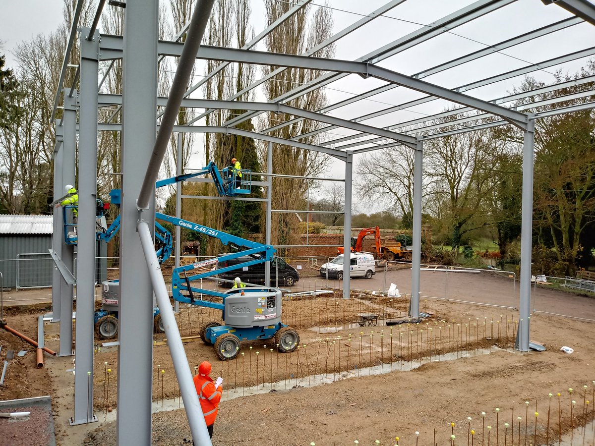 GillianDWhyman's tweet photo. New year, new labs ! Look at our new labs coming out of the ground. Not long now ! https://t.co/L63yYcKhvY