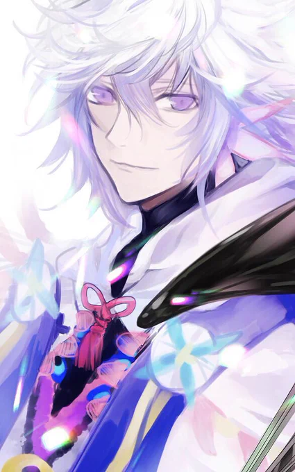 #リプきたキャラの顔だけ描く
FGO/マーリン 