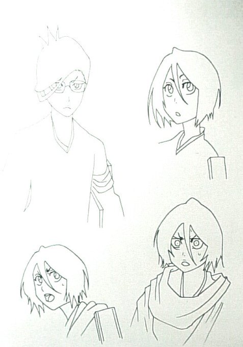 BLEACHの模写練習その7 