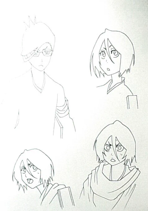 BLEACHの模写練習その7 