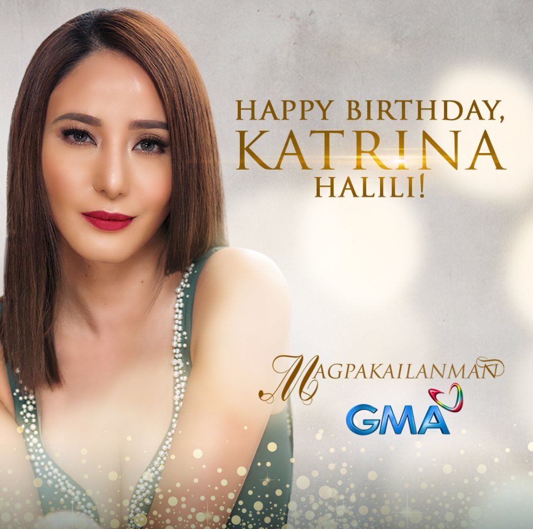Because it\s your birthday today, happy birthday, Katrina Halili! Much love from Magpakailanman family. 