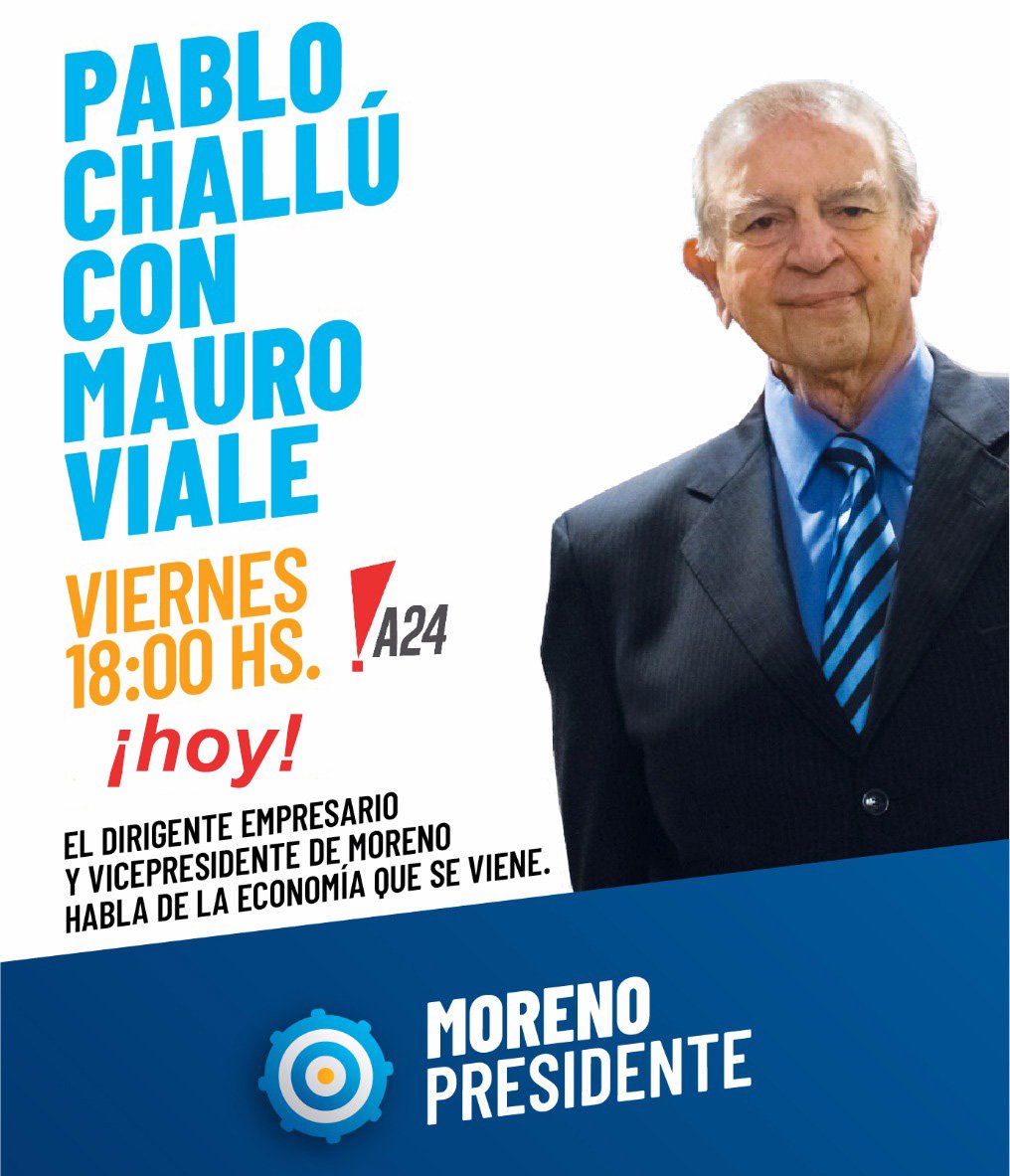 MORENO PRESIDENTE tweet media