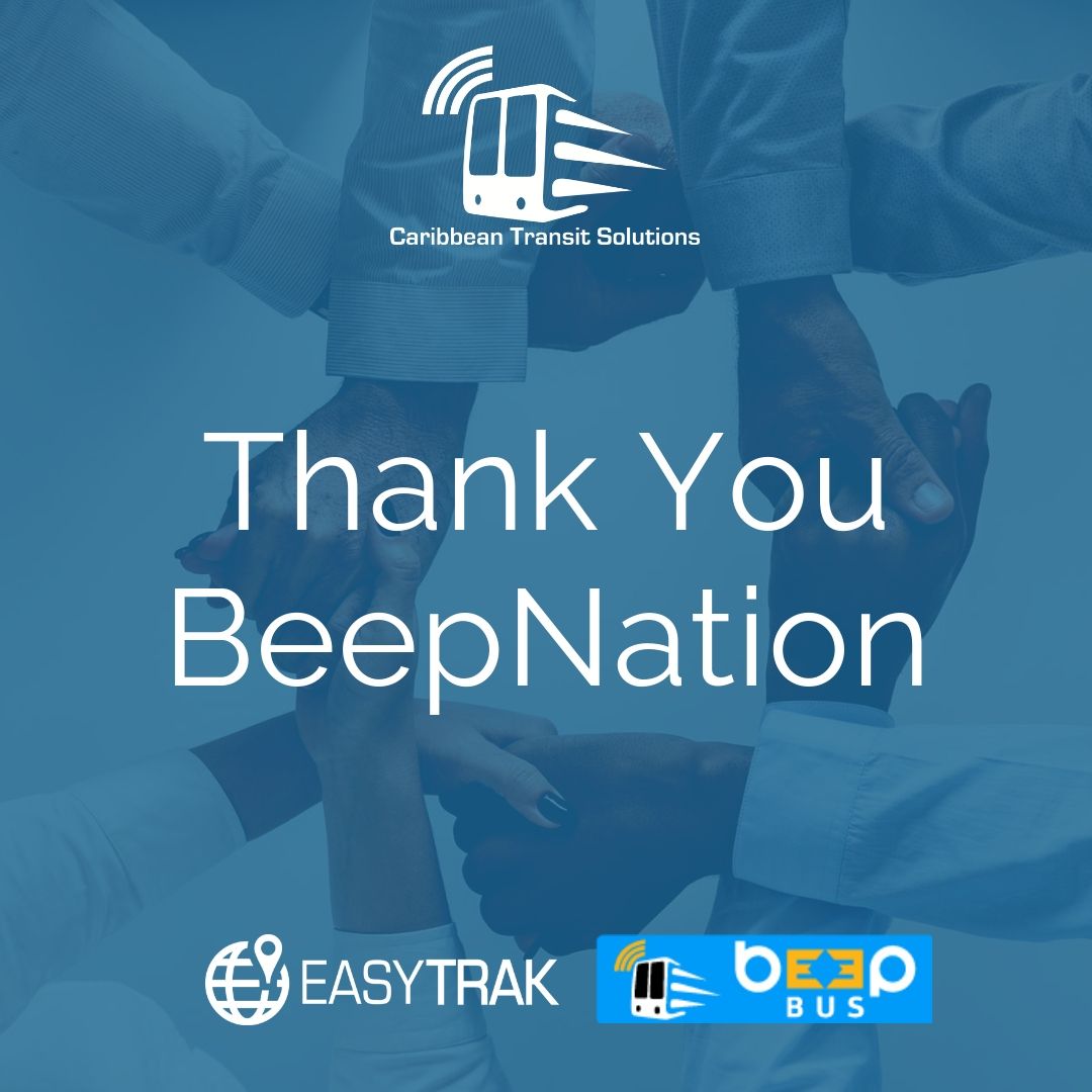 BeepBus's tweet photo. Today we give thanks to all of you, clients, first movers, followers, supporters! After 5 years of innovation location based solutions, 5 years of ups & downs, Today we celebrate! Thank You #BeepNation. We love you #innovation246 #entreprenuers #startups #forusbyus #BarbadosIS https://t.co/gewpSMu4yE