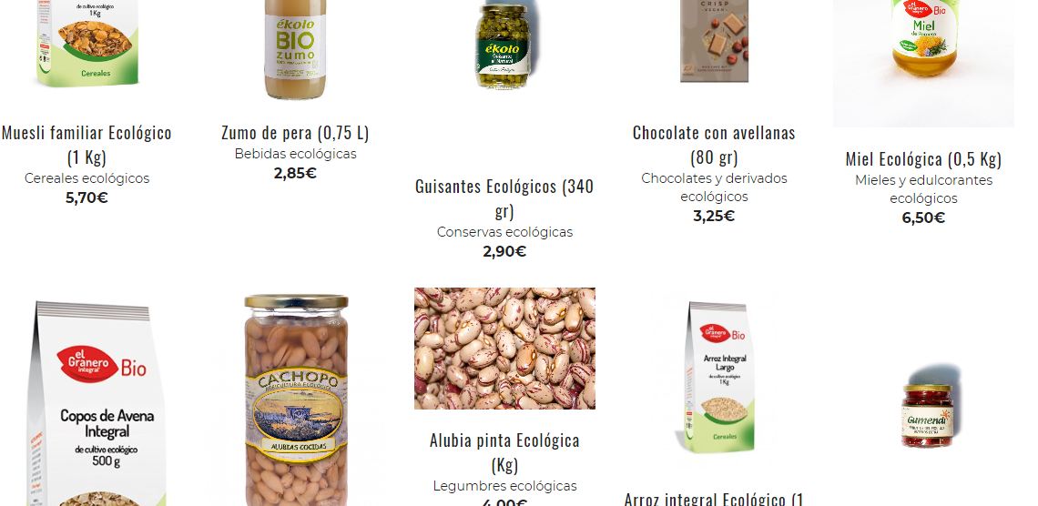 En nuestra sección de envasados tienes desde huevos hasta harinas, pasando por algas, mermeladas, bebidas, chocolates... goo.gl/f4dfs3