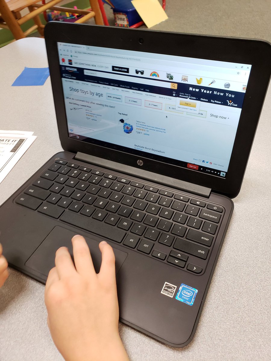 sehasces's tweet photo. Econmics unit means learning to budget! Today we researched to find deals on things we want to purchase that fit our income. @SycamoreCreekES https://t.co/heVqPqcnEW