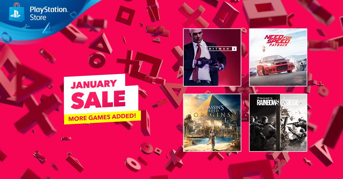 Playstation Europe Twitterissa A Host Of New Adventures Join The Ps Store January Sale Today Including Assassin S Creed Origins Hitman 2 And More Here S Everything That S Being Added To The Sale T Co Hsf4ttnwy7