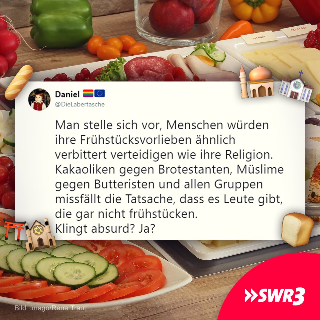 Diese Reiligionen... 🍳