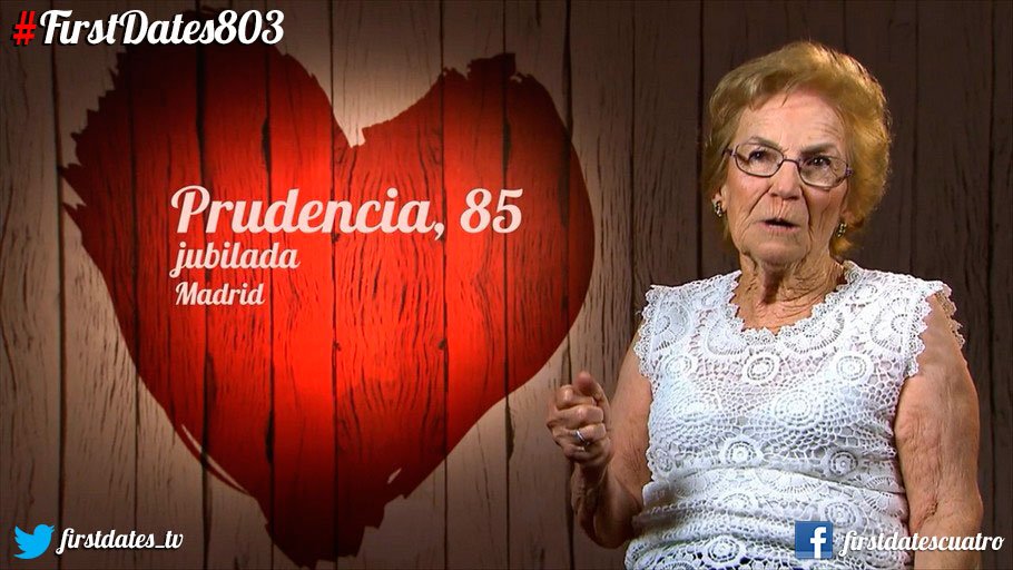 firstdates_tv's tweet photo. ¿Te perdiste ayer #FirstDates803? ¡Entonces todavía no conoces a Prudencia! 😍 https://t.co/7kvO26KEYc https://t.co/CYywVDML89