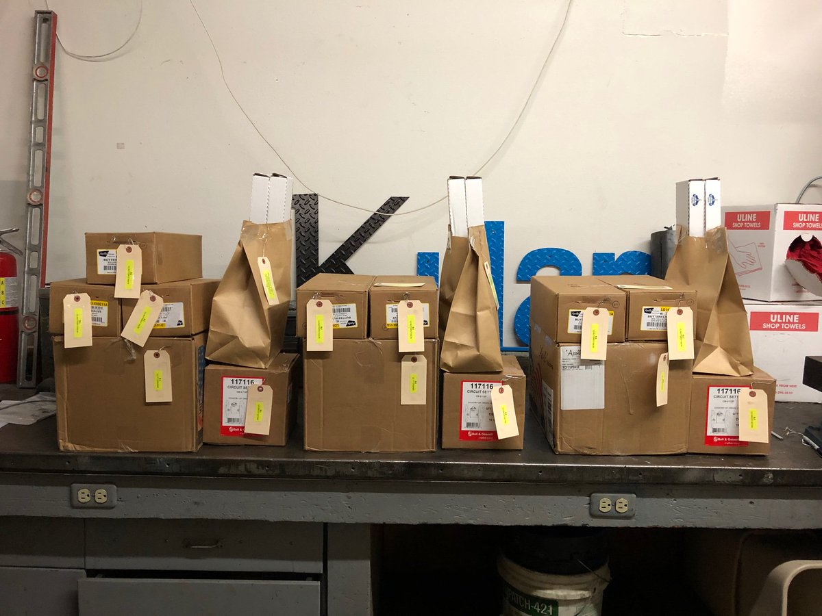 CoKillam's tweet photo. BAG and TAG time!

Bagging and tagging a large order of Apollo valves, circuit setters, thermometers and gauges for a boiler skid! 

Give us a call and let us quote your next order! https://t.co/757HHgtxZy