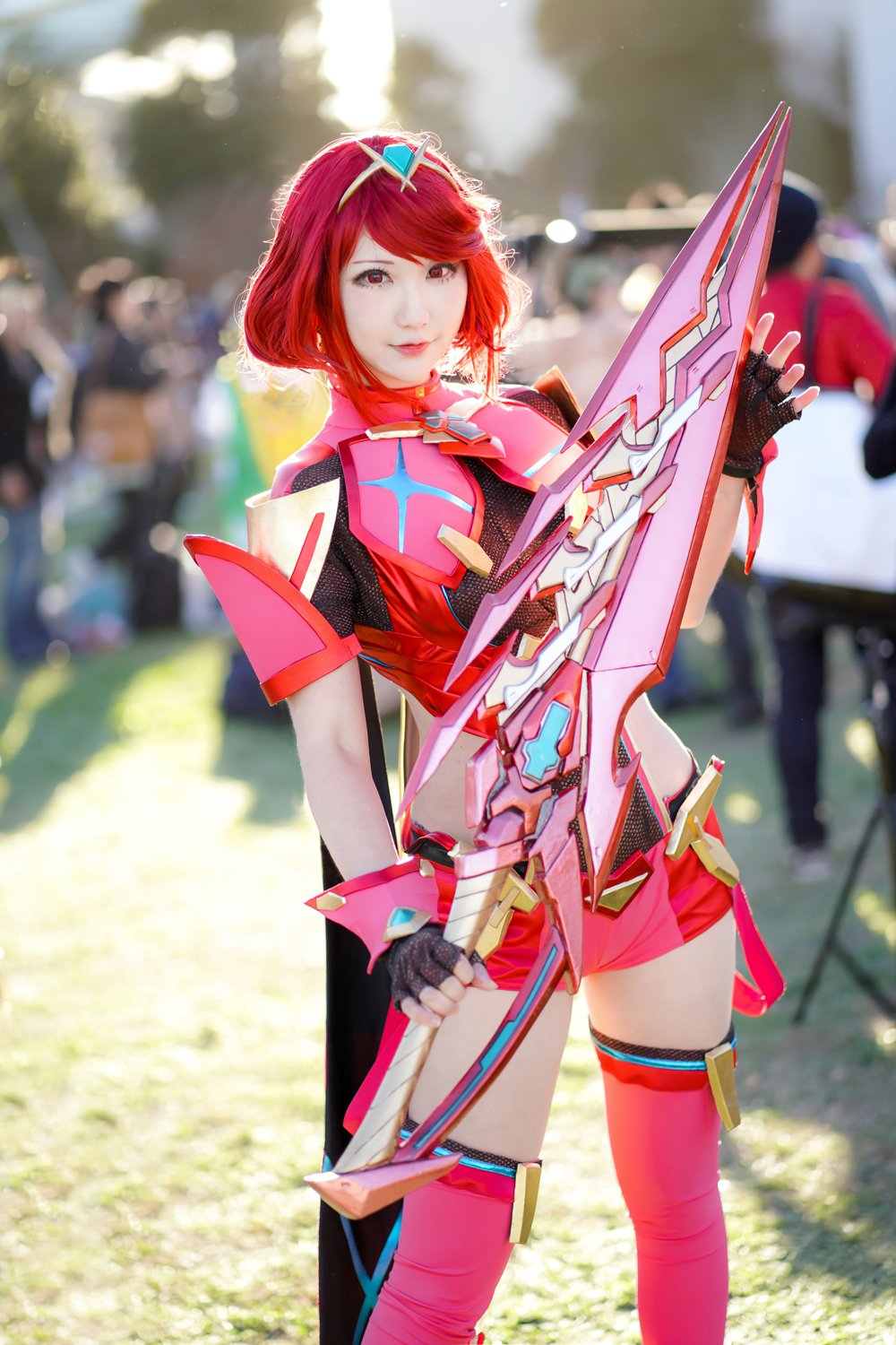 楽天ランキング1位 コスプレ衣装 ホムラ 2 ゼノブレイド コミック アニメ ゲームキャラクター Ssl International