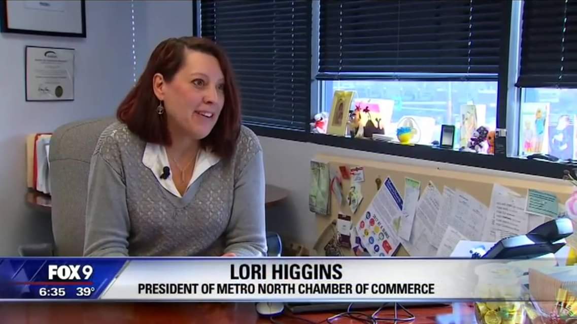 So exciting to talk to Fox 9 News about our student recruiter program with local schools! #MetroNorthProud #BuildingBusiness #BuildingCommunity