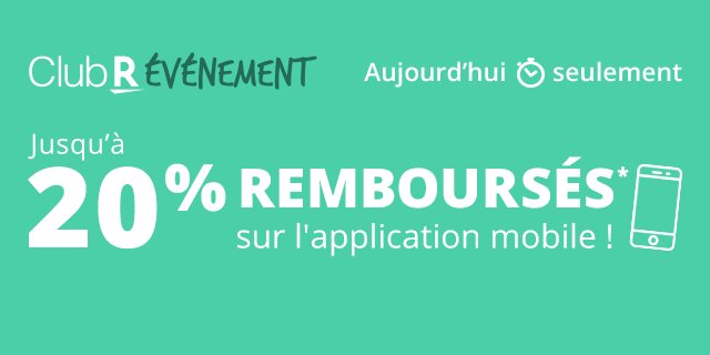 RakutenFrance's tweet image. #BonPlan #MegaPeak 

🚨🔥 bit.ly/ClubR-Rakuten 🔥🚨