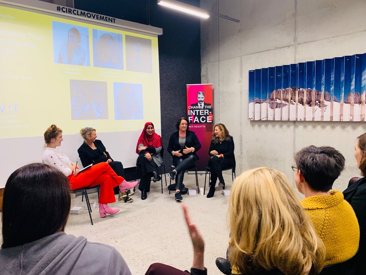 witregatta's tweet photo. "Embrace #vulnerability. Embrace the unknown. I promise wonderful things will happen." #Flashback to Embracing Your Inner #WonderWoman at #AMSWIT18 with this amazing panel. Thanks for this #inspo, @christin_moreno! https://t.co/z7SYkeSsOt