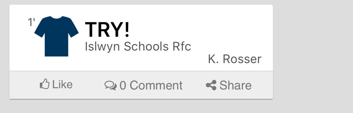 ISRU15s's tweet photo. Try! K. Rosser (3 minute) for match Islwyn Schools leading against Swansea Valley 5-0. Follow with #YouScore https://t.co/CZ2PI34gcI