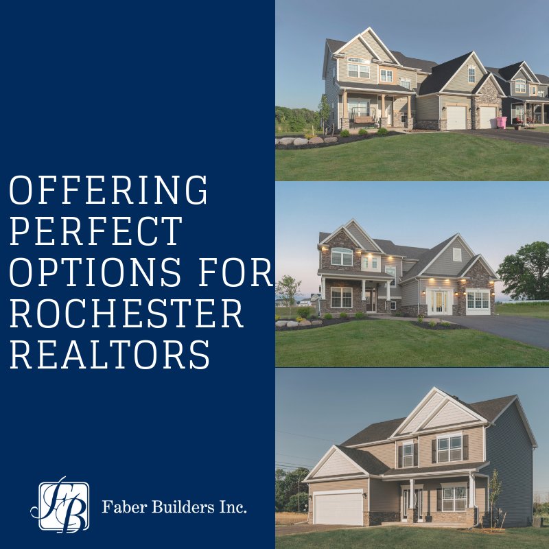 faberbuilders's tweet photo. #Rochester #Realtors who bring their buyers to #FaberBuilders can rest assured they’ll be taken care of from start to finish!   Learn more about the perks of working with us at https://t.co/on9RIhGvMO. https://t.co/V89PzIYjRw