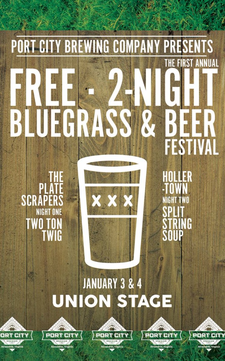 Gonna be a blast at night two of the <a href="/PortCityBrew/">Port City Brewing Co</a> tap takeover <a href="/unionstage/">Union Stage Presents</a> !  See ya there!