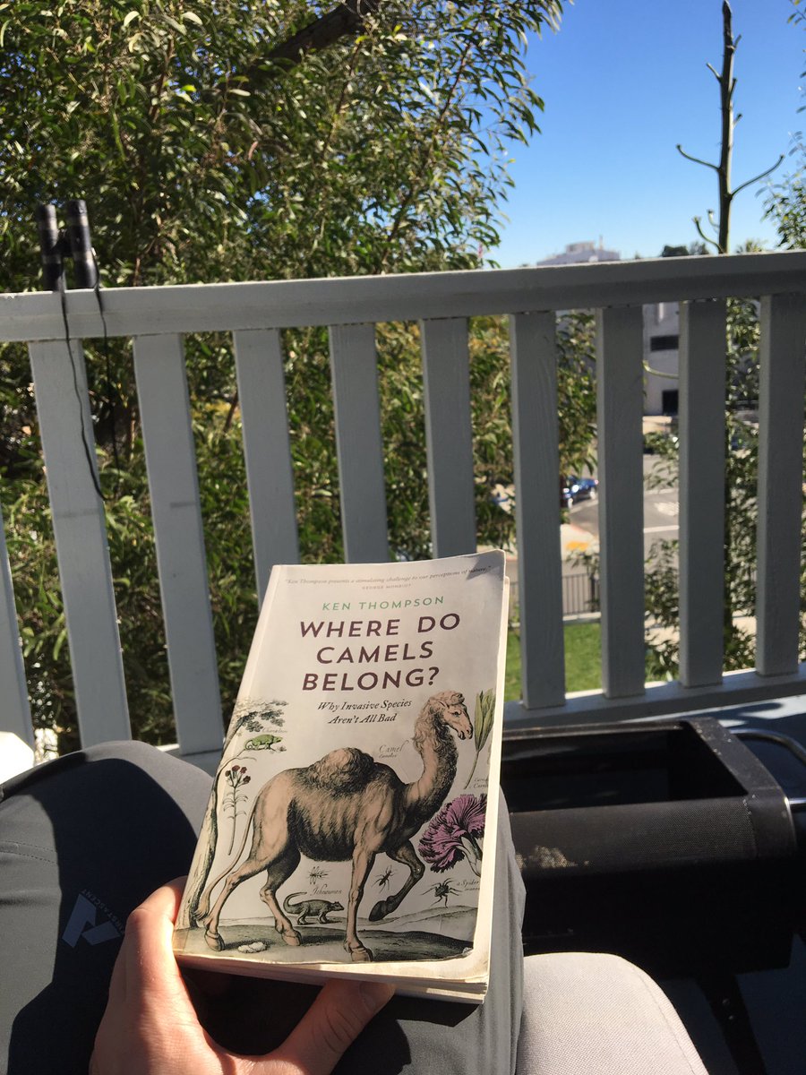 1 day before international soils conference in San Diego: my prep includes challenging the definition of invasive, excited for last conf. finishing my M.Sc #SSSA2019 #soils