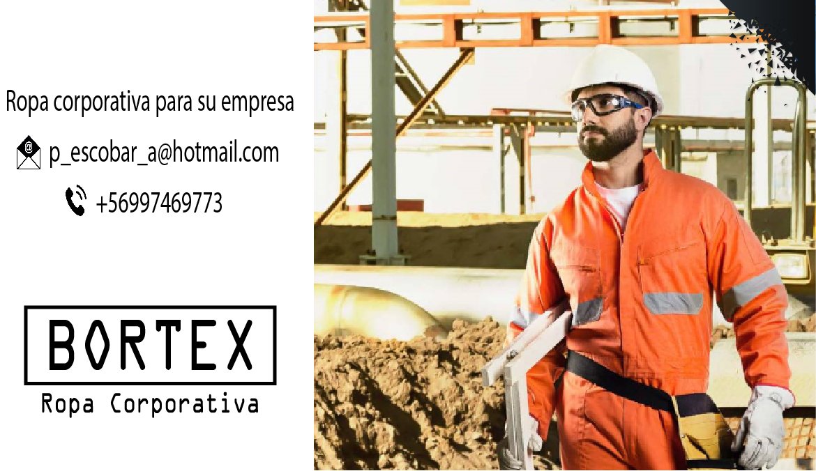 RBortex's tweet image. Ropa Industrial Bortex
Visita nuestra fanpage para mayor información ow.ly/Sn8c30nca34 
Teléfono / Whatsapp : +569 97469773 email: p_escobar_a@hotmail.com
#ropacorporativabortex #ropacorporativa #uniformescorporativoschile #uniformeschile #uniformesbortex