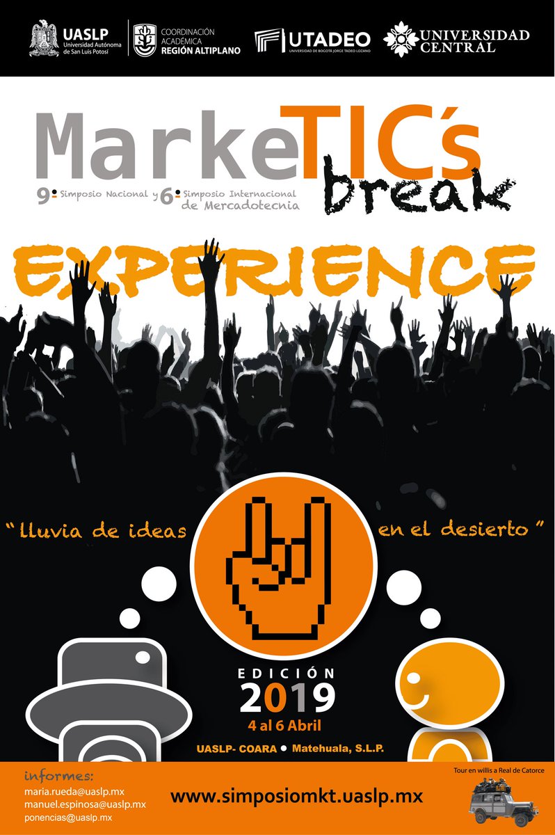 En breve espera noticias de nuestra “Lluvia de ideas en el desierto” edición 2019. #MKTSBK #YoSoyUASLP #COARA #maeketing #mercadotecnia