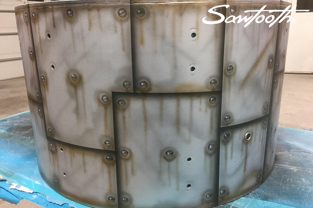 Sawtooth_Music's tweet photo. A custom paint job on Vinny Appice's Command Series Kit done by the amazing Mike Eckel. How does it look?
Learn more about Vinny's kit here: https://t.co/2zuK5GRLZo
#VinnyAppice #Drum #MikeEckel #Appice #Drums #CustomDrumKit #CustomDrums #Sawtooth #SawtoothDrums #CommandSeries https://t.co/s5S8nG2eVQ