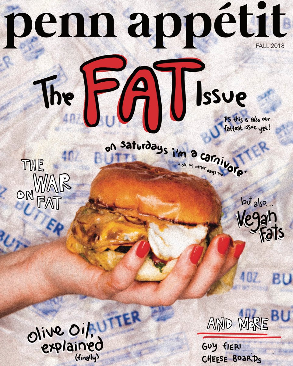 #Fat It's the best ingredient, period. 
Read about the war on fat, all varieties of butter, and more in our Fall 2018 issue!
ow.ly/iHVv50k3r4v