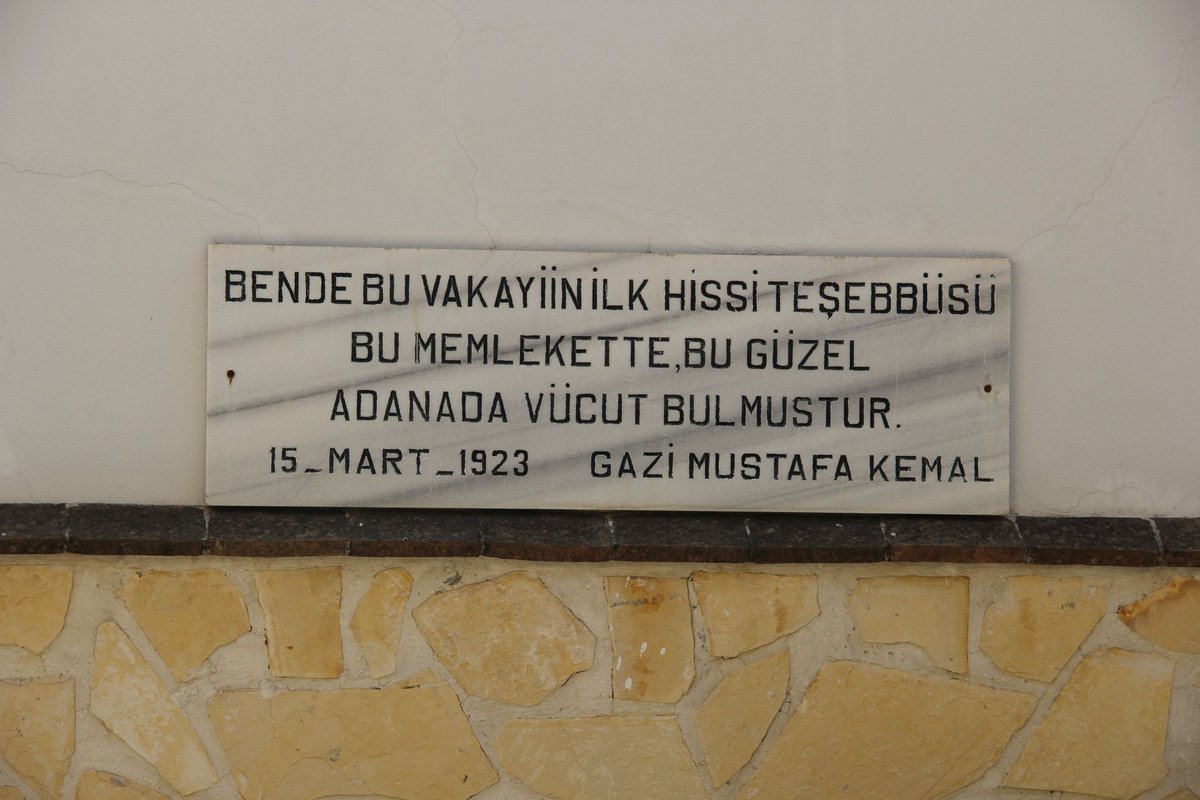 losadanas's tweet photo. “Bende bu vakayiin ilk hiss-i teşebbüsü, bu memlekette, bu güzel Adana’da vücut bulmuştur.“ #MustafaKemalAtatürk 

Adana’mızın düşman işgalinden kurtuluşunun 97. yılı kutlu olsun! 

#5OcakAdananınKurtuluşu https://t.co/cPGQkmoOZC