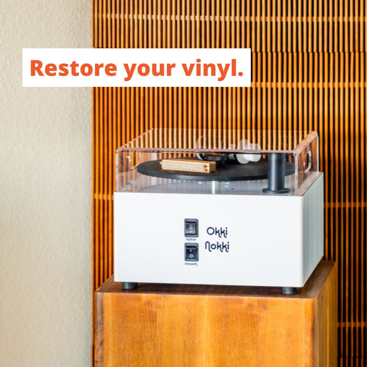CrescendoFA's tweet photo. The Okki Nokki RCM (Record Cleaning Machine) will help give your long-playing albums a long-lasting life. https://t.co/tknIB2FB1h