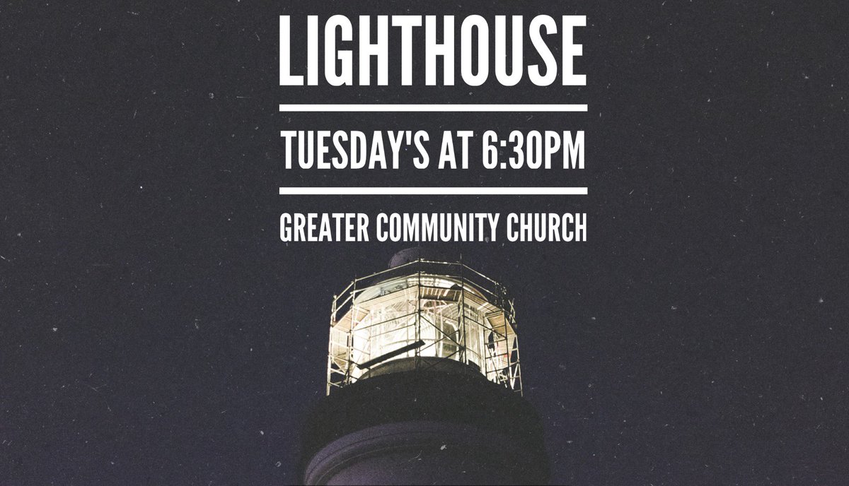 ConnectServeGo's tweet photo. L I G H T H O U S E
Tuesday @ 6:30PM
https://t.co/rm9lt3RNwW https://t.co/ZGPxpm7sEA