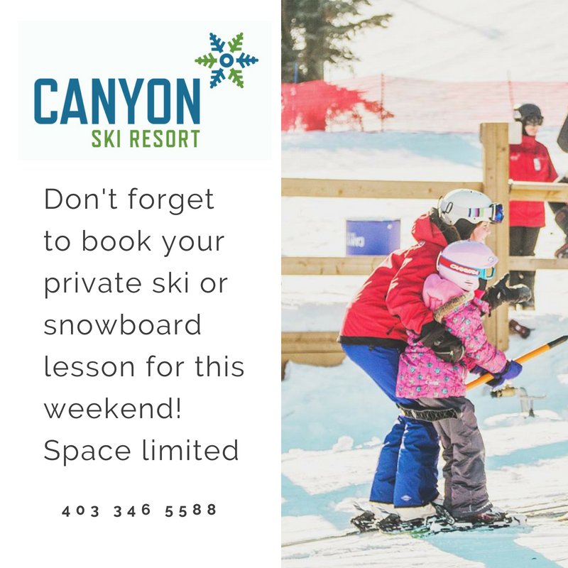 FRI-YAY's are made for fun!! We are OPEN today 9-5pm with Snow Tubing 12-5pm!! #skilocal #skicanyon #familyfun