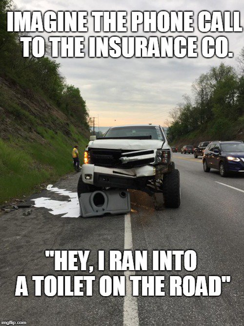 farmersbothell's tweet photo. Wow accidents stink! No matter what hits you on the road, we have a coverage to protect you. Personal injury protection, comprehensive and collision will ensure your life doesn't smell post-accident. https://t.co/2jElllIP1B