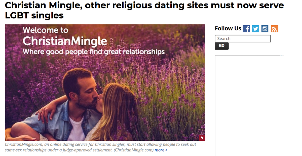 over Christian Mingle dating site gratis online dating met telefoonnummers