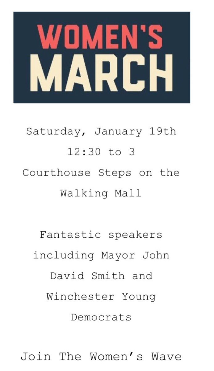 Winchester Frederick and Clarke Young Democrats (@wincyoungdems) on Twitter photo 