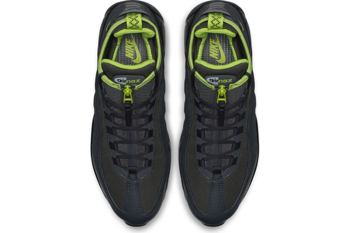 nike air max 95 sneakerboot anthracite volt