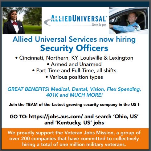 The Employment Guide On Twitter Hiring Security Officers In Cincinnati Louisville And Lexington Great Benefits Include Medical Dental Vision Flex Spending 401k And More How To Apply Click Below Https T Co 7fkz59vpur Job Joblisting Jobhunt