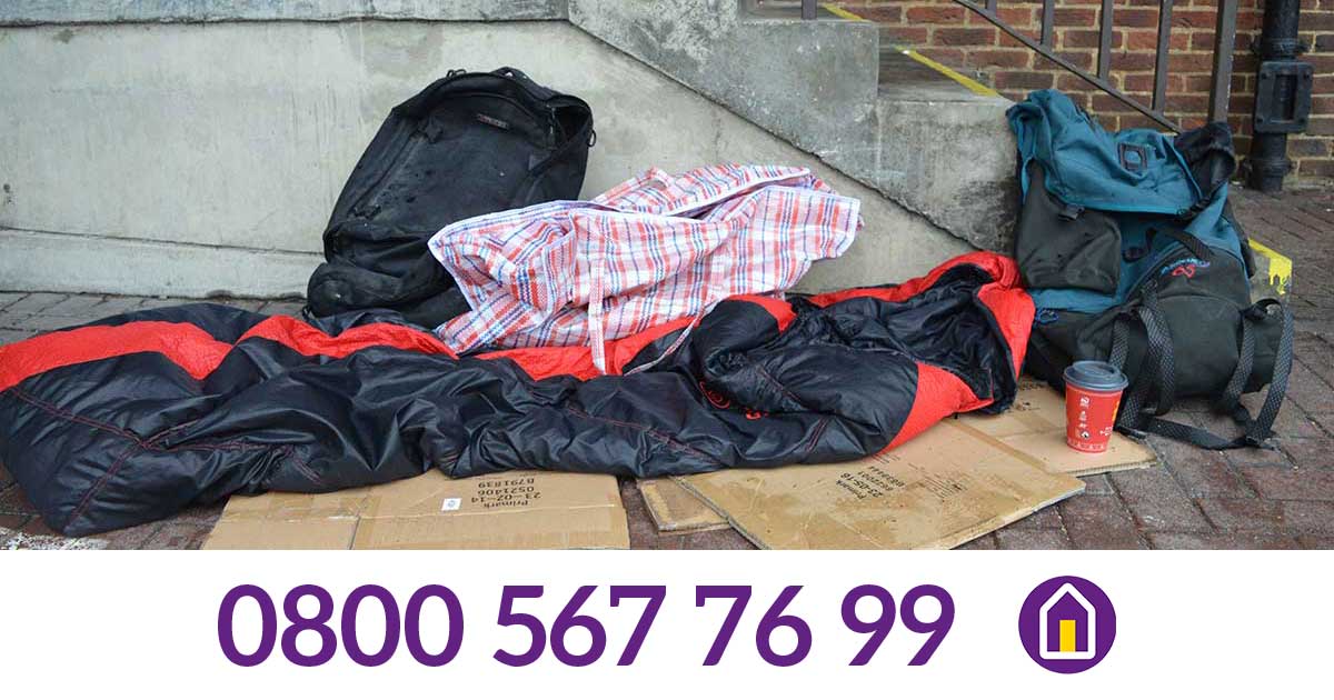 Winter is a deadly time of year if you're homeless.

If you're concerned about someone, let us know by calling 0800 567 76 99.