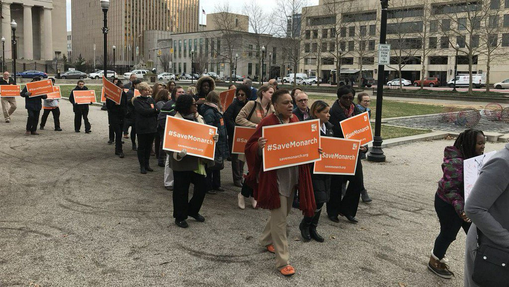 wbaltv11's tweet photo. Monarch Academy students look to City Hall to save school https://t.co/a1bPMEN41V https://t.co/dXjS9YLgTU