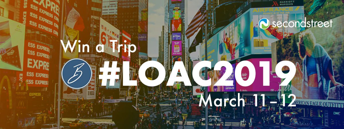 secondstreet's tweet photo. Enter to win a trip to @borrellassoc's #LOAC2018 in New York City. Plus, you'll receive two tickets to see "Hamilton" on Broadway.
Enter now: https://t.co/1neCauLxcW https://t.co/AI52KC2bRM